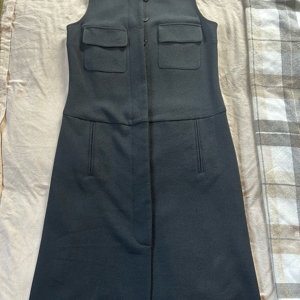 Adam Lippes Black Sleeveless Dress
